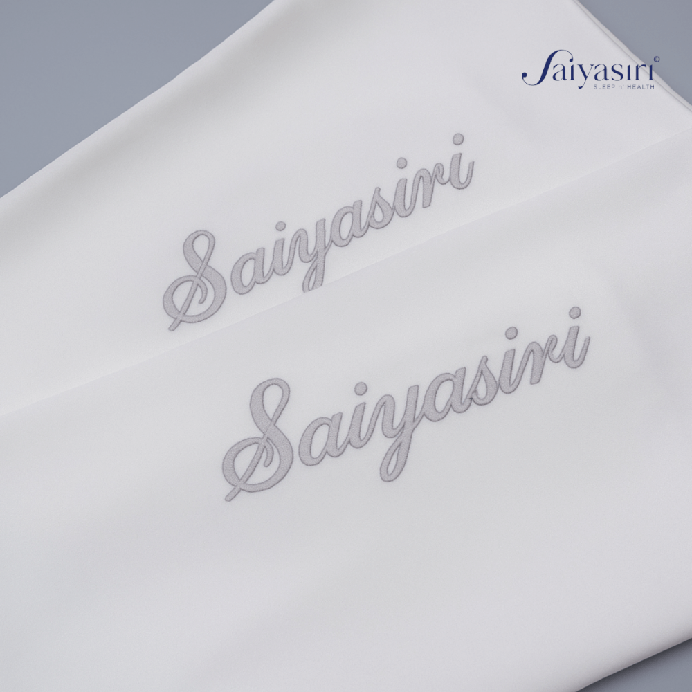 ปลอกหมอนหนุน SAIYASIRI รุ่น SIGNATURE ขนาด STANDARD SIZE 20X26 นิ้ว สี BLACK DIAMOND
